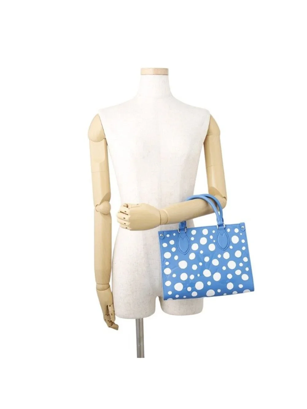 Louis Vuitton Handbag Monogram Empreinte LV Yk On The Go PM 2-Way Yayoi Kusama